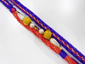 正絹　振袖用　手組帯締め